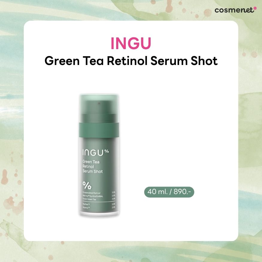 INGU Green Tea Retinol Serum Shot