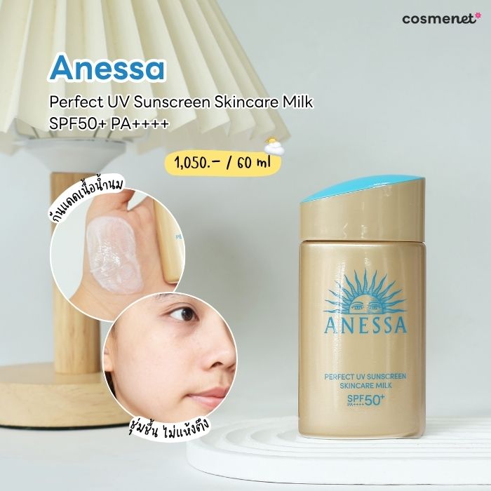 Anessa Perfect UV Sunscreen Skincare Milk SPF50+ PA++++