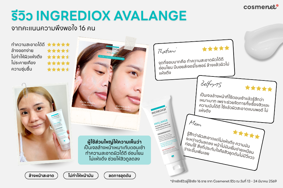 อยากลดสิวอุดตันต้องยอม "หน้าเห่อ" จริงไหม? เจาะลึกกลไกจัดการสิวอุดตัน แบบไม่ดันสิว ด้วยเจลล้างหน้า AVALANGE จาก INGREDIOX
