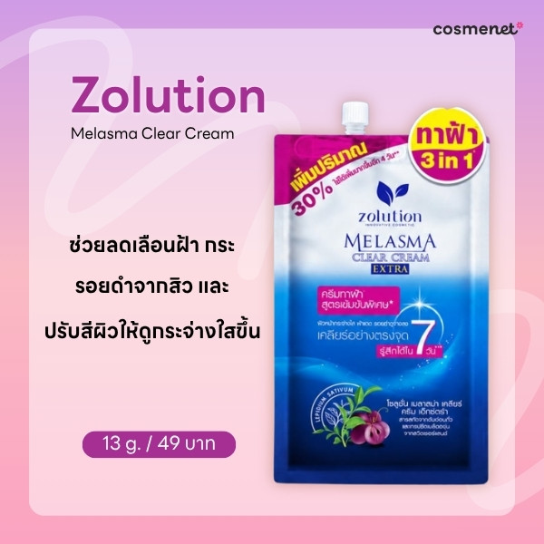 Zolution Melasma Clear Cream EXTRA