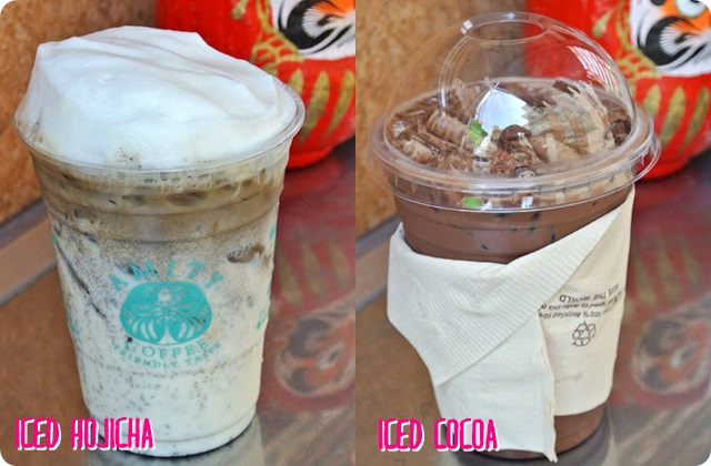 เมนูของร้าน amity coffee