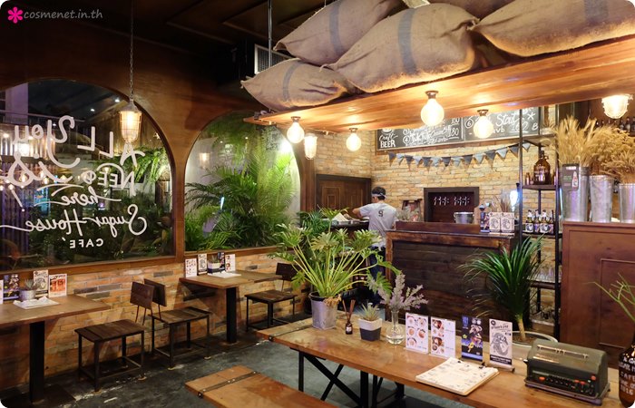 รีวิวร้าน Sugar House Cafe ลาดพร้าว 101