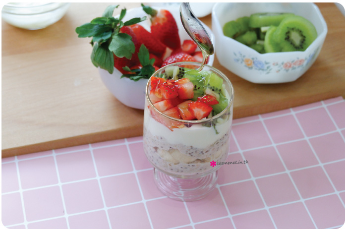 ขนมคลีน overnight oats