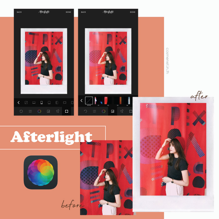 แอพแต่งรูป afterlight