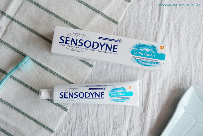 sensodyne deep clean