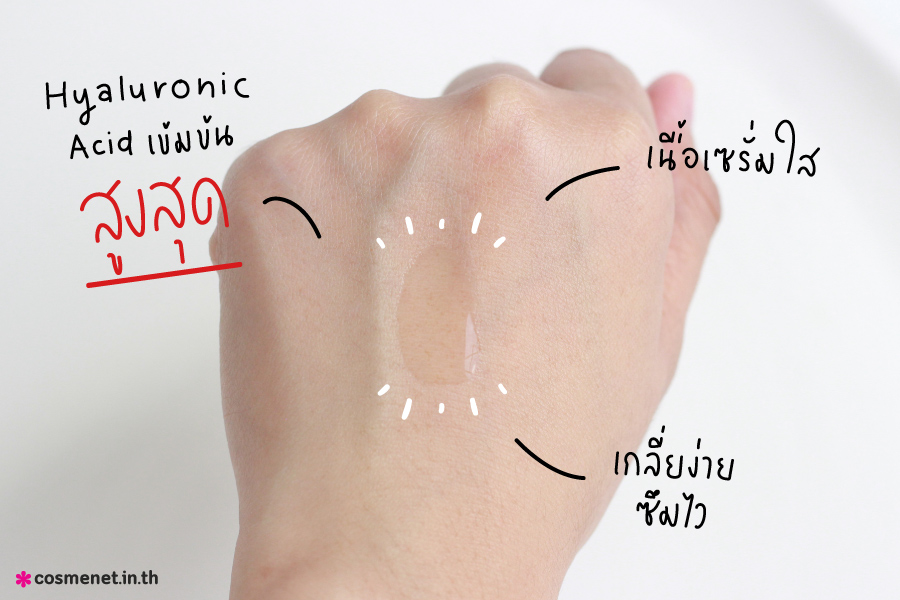 ็Hyaluronic Acid เข้มข้น 1.5 %