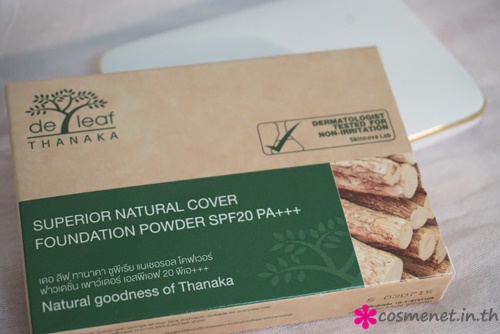 Deleaf Thanaka Foundation Powder Review 