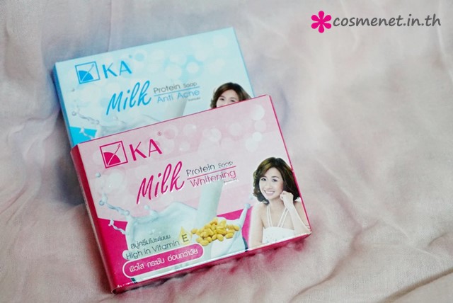 review KA milk protein soap