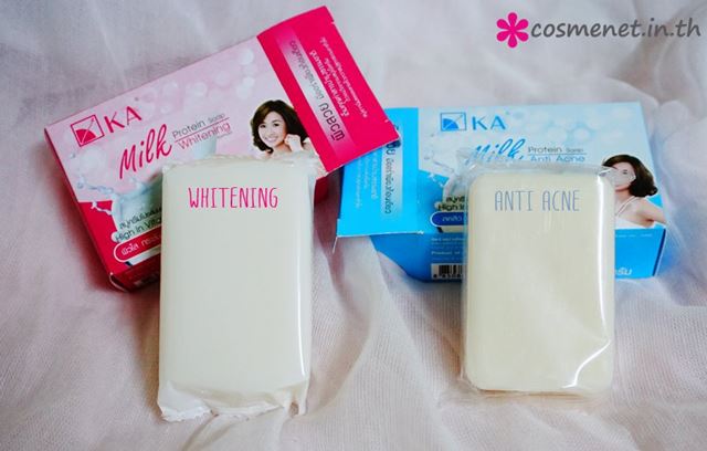 review KA milk protein soap