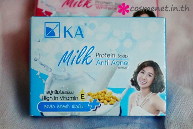 review KA milk protein soap