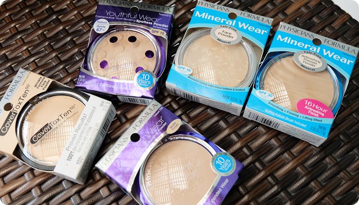 รีวิวแป้งทั้ง 5 สูตรจาก Physicians Formula