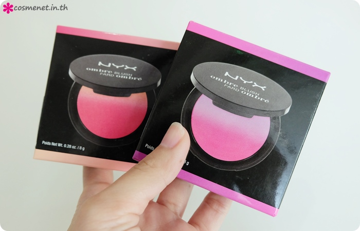 รีวิว NYX ombre blush