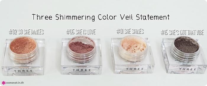 รีวิว THREE Every Color You Are Collection