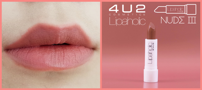 รีวิวลิป 4U2 Lipaholic Nude Colors