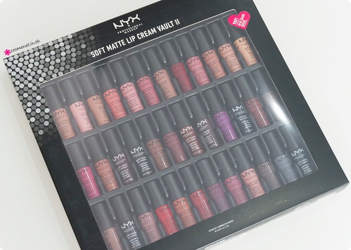 รีวิว NYX Soft Matte Lip Cream Vault 2