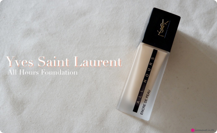 รีวิวรองพื้น Yves Saint Laurent All Hours Foundation