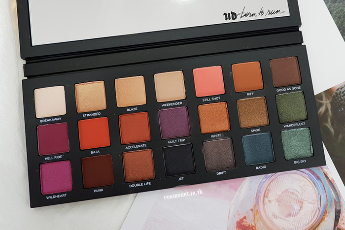 Urban Decay Born to Run Eyeshadow Palette