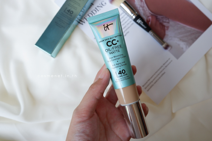 IT Cosmetics Your Skin But Better CC  Oil-Free Matte รีวิว