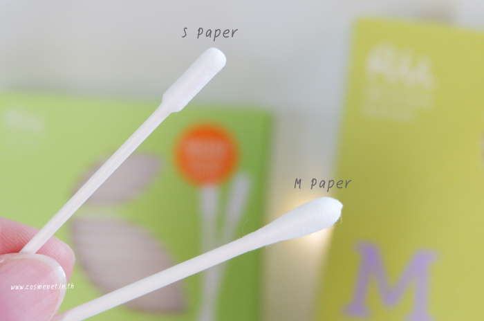 รีวิว สำลีก้าน Rii Paper cotton buds