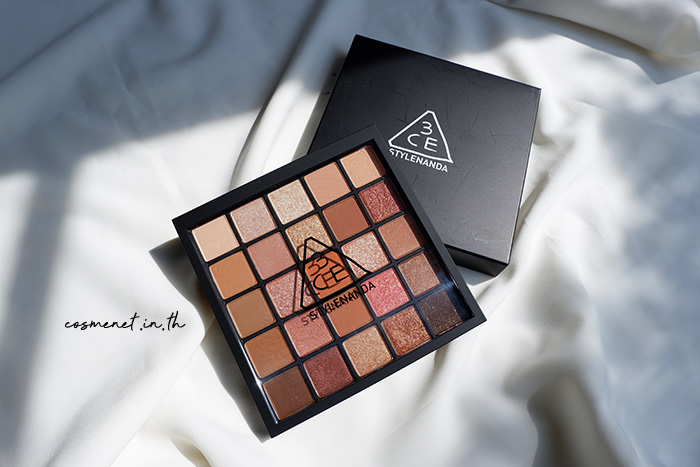 3CE PRO MULTI EYE COLOR PALETTE #MUSEDAY รีวิว