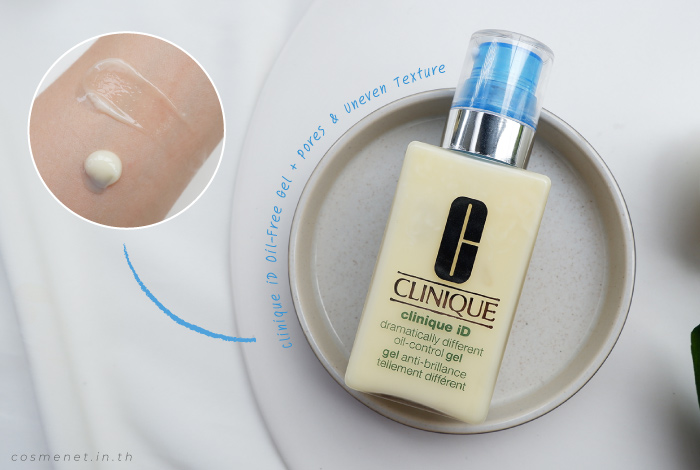 clinique id oil-free gel   pores & uneven texture review