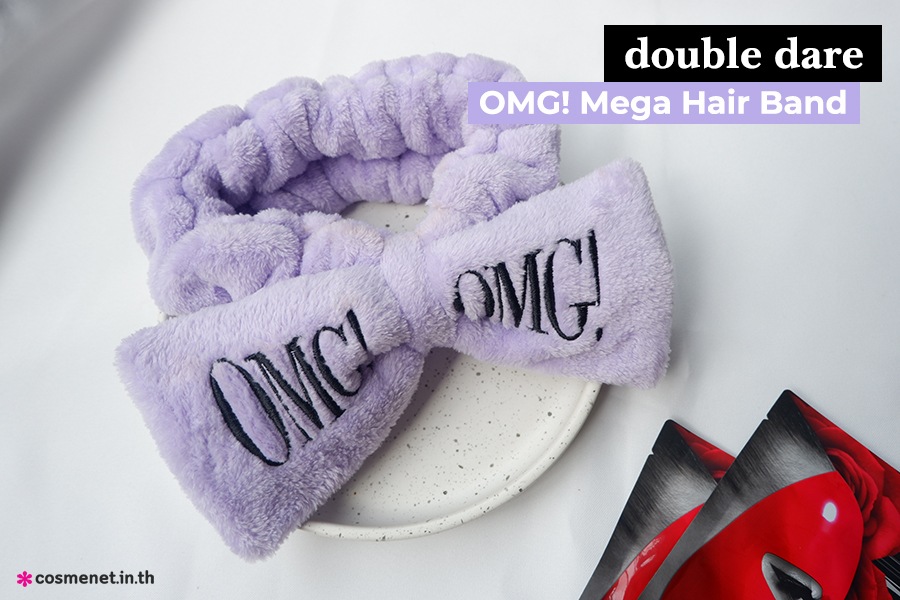 รีวิวผ้าคาดผม double dare OMG! Mega Hair Band