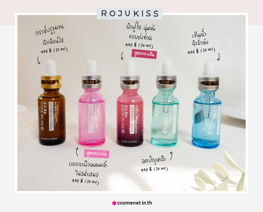 รีวิวเซรั่ม Rojukiss