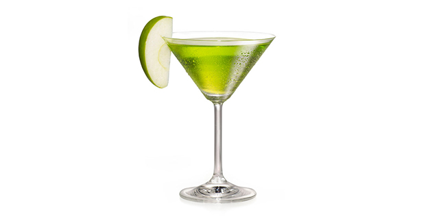 ค็อกเทลอ้วนน้อย Sour Apple Martini