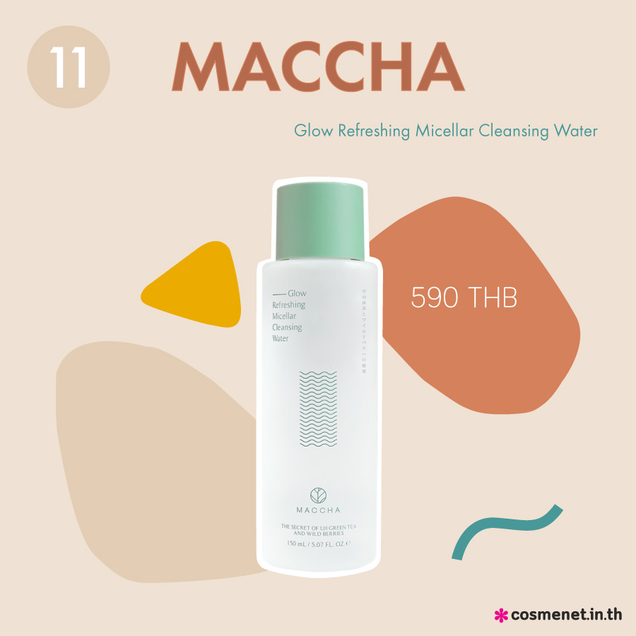 MACCHA Glow Refreshing Micellar Cleansing Water