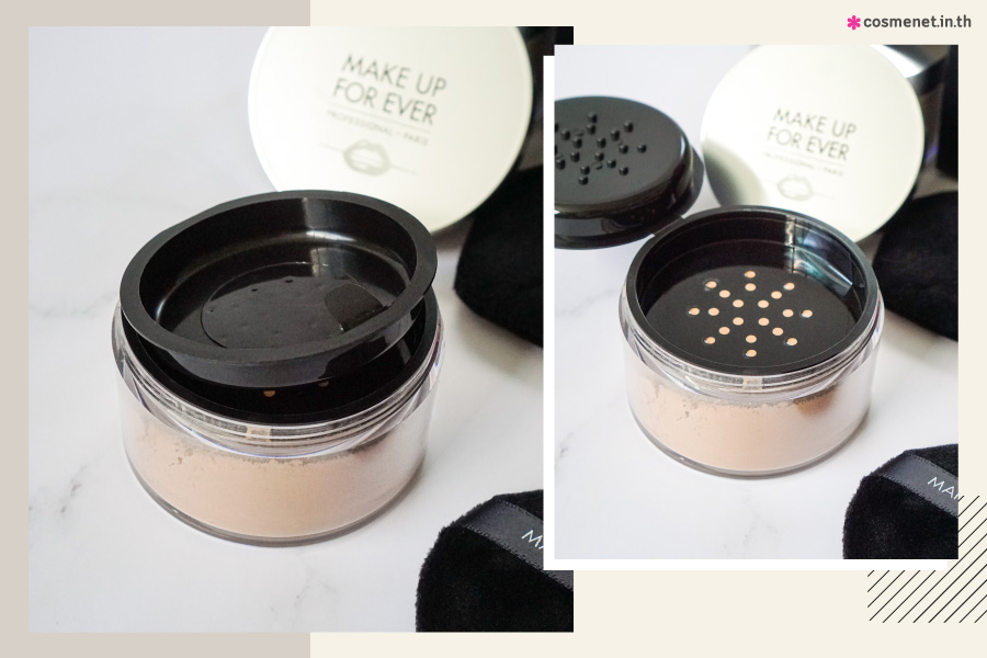 รีวิว MAKE UP FOR EVER Ultra HD Setting Powder