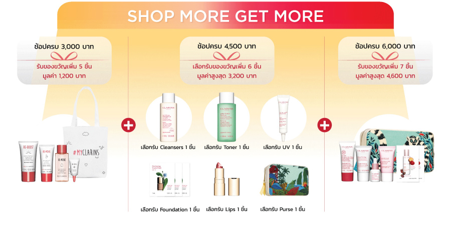 Clarins มามอบของขวัญ พร้อมข้อเสนอสุดพิเศษ ให้กับสายบิวตี้ได้ช้อปกัน