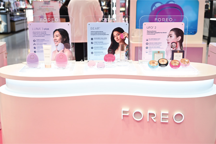 รีวิว FOREO ขั้นตอนการทำความสะอาดผิวหน้า