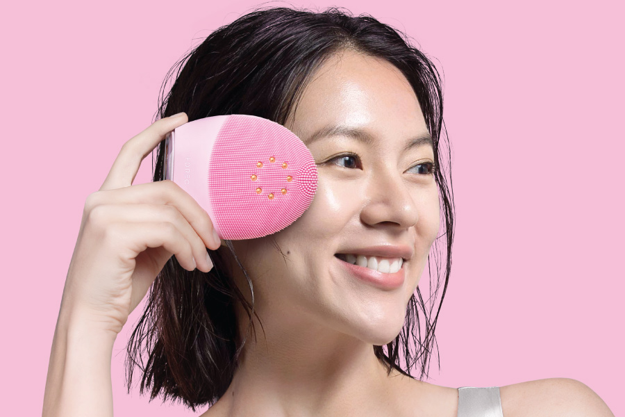 รีวิว FOREO ขั้นตอนการทำความสะอาดผิวหน้า