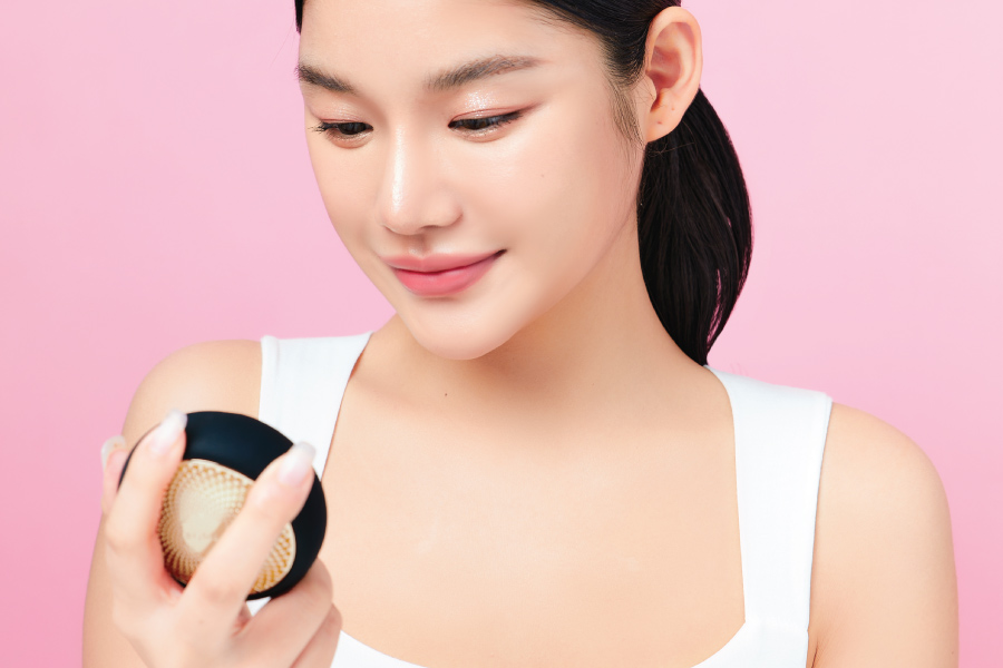 รีวิว FOREO ขั้นตอนการทำความสะอาดผิวหน้า