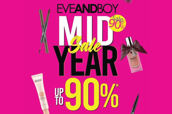 ลดจุก ๆ 90% MILLE X EVEANDBOY MIDYEAR SALE