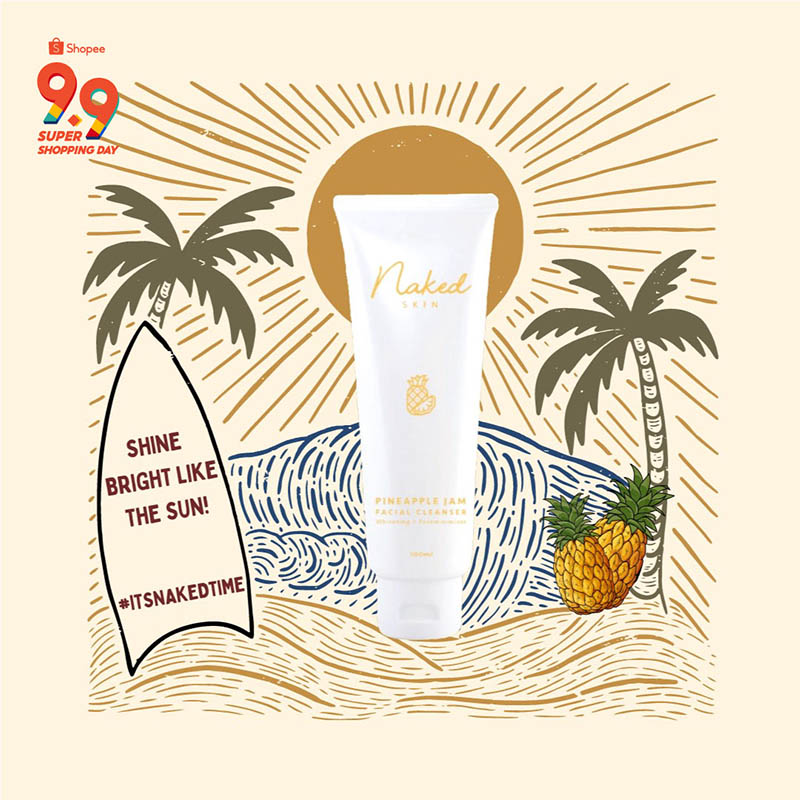 โปรโมชั่น 9.9 shopee - เปิดตัวสกินแคร์ใหม่ Naked Skin