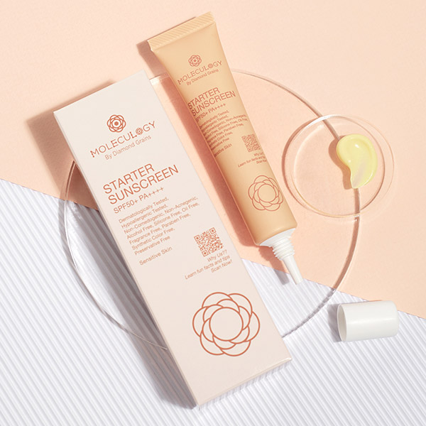 Moleculogy by Diamond Grains - Sunscreen SPF50  PA    