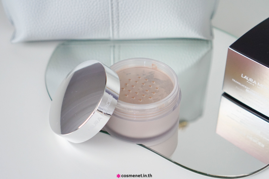 รีวิวแป้ง Laura Mercier Translucent Loose Setting Powder Light Catcher