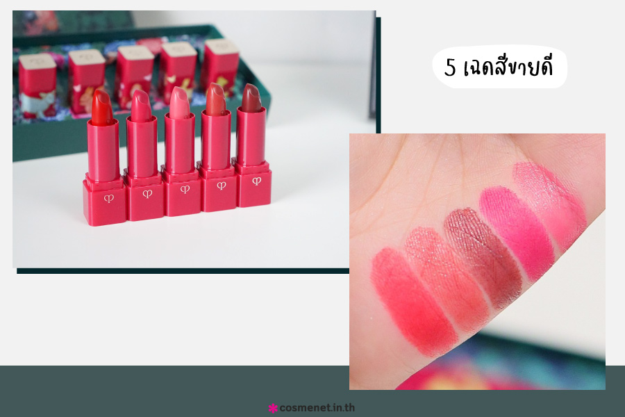 รีวิว แกะกล่อง Cle de Peau Lipstick Mini Set 2021